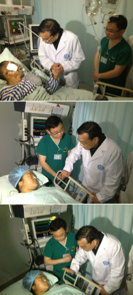 李克強(qiáng)探望傷員 安慰受傷老人不用擔(dān)心醫(yī)藥費(fèi)